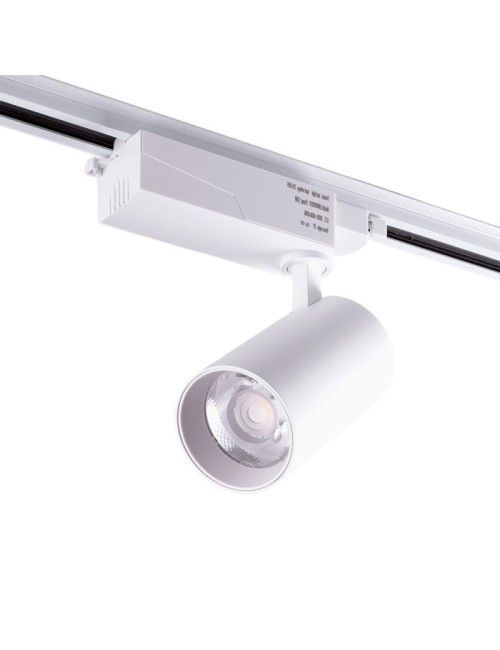 Éclairage sur rail LED 30W Lumiastra Moonphasé 40.000H BlancCct Variable [LUM-ATB095030-3CCT]