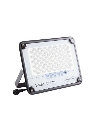 Projecteur LED Solaire 50W Panneau Solaire/Batterie [WR-MTX-50W-CW]