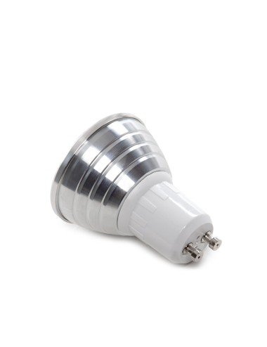 Ampoule LED GU10 3W RVB Télécommande 40.000H [PL187220-GU10]