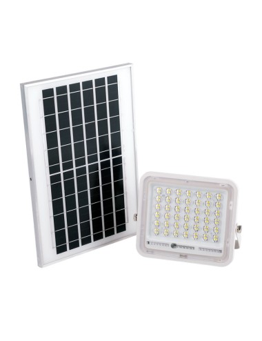 Solaire LED Floodlight 40W 6500K Panneau: 6V/8W Battery: 3.2V/5000MaH Remote Control [HO-SolaireFL-40W-02]