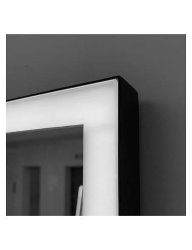 Miroir Salle de bain éclairée \"Suiza\" 120Cm BlancBlanc froid/jour/chaud Sensor Désembuage/On-Off Dimmable [LIMEX-SUIZ010/12