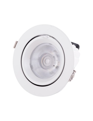 Encastré LED 30W 3000Lm 4000ºK Rond Orientable 40.000H [HO-COB-C-OR-30W-W]