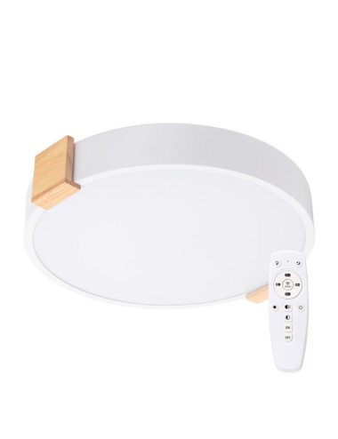 Plafonnier LED 27W 2.700Lm Rond Bicolore \"Sofia\" CCT Réglable 40.000H [HO-CCT-LED38]