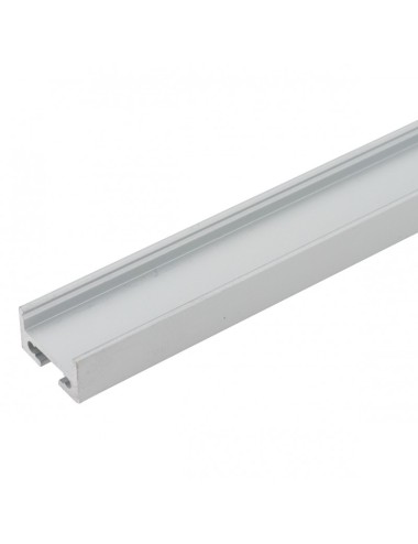 Profil Aluminium Incurvé Pour Bande LED Plafond/Pendaison Diffuseur laiteux LLE-ALP028 x 2M