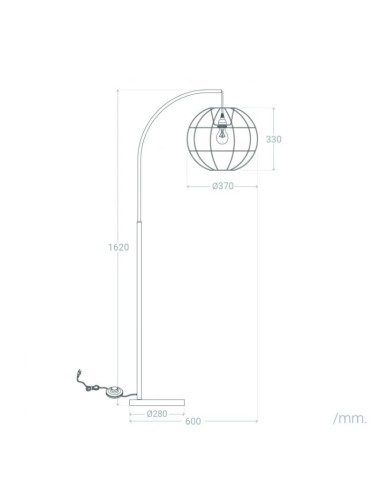 Lampadaire \"Longquan\" [SKD-F1004]