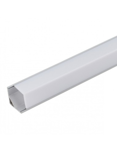 Profil Aluminium Pour Bande LED Diffuseur laiteux x 2M