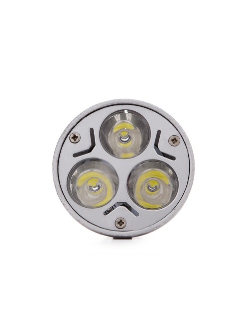 Ampoule LED GU10 3W 300Lm 6000ºK 40.000H [JL-GU10-3X1W-A-CW]