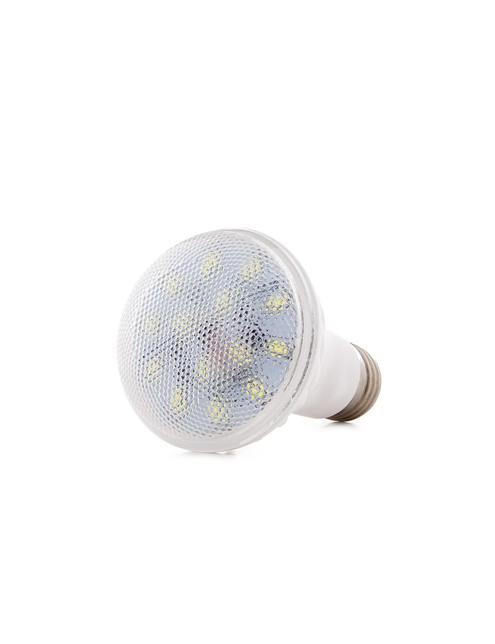 Ampoule LED E27 7W 560Lm 6000ºK Céramique R63 40.000H [HO-7W-R63-E27-CW]