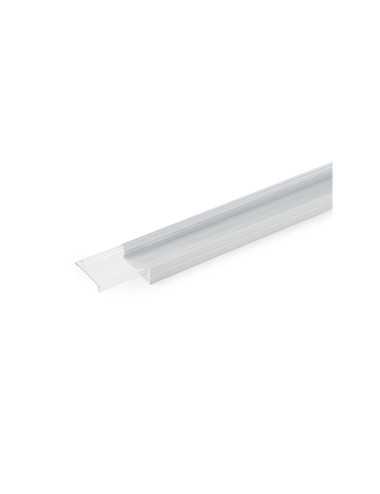 Profil Aluminium Pour Bande LED Double - Diffuseur laiteux x 2M