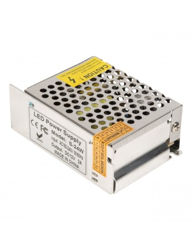 Transformateur LED 12VDC 24W/2A IP25