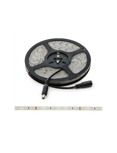 Bande de 300 LEDs 40W 4.000Lm 6000ºK SMD2835 24VDC IP65 x5M 40.000H [GR-RDT2835-60-24-IP65-CW]-Blanc Froid