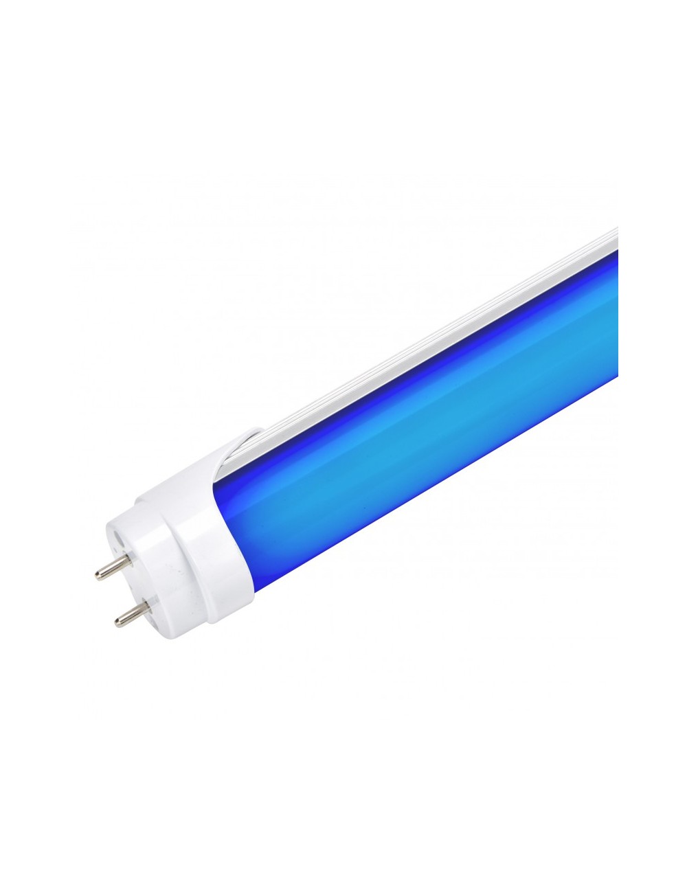 Tube LED T8 18W 1.500Lm 120Cm Diffuseur laiteux - Bleu 40.000H [NE-T8-1200-18W-B-O]