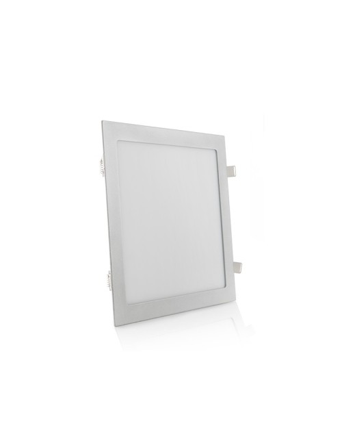 Slimline Downlight 25W 2.180Lm 6000ºK Carré Argent 40.000H [HO-RDP-25W-MP-CW]