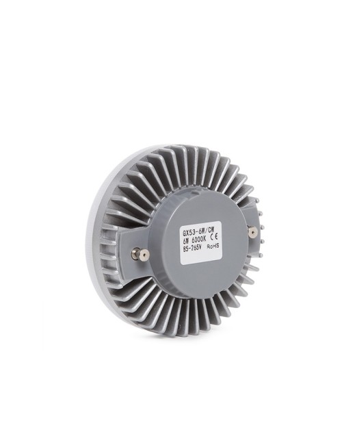 Ampoule LED GX53 6W 580Lm 6000ºK 40.000H [KD-GX53-6W-5730-CW]