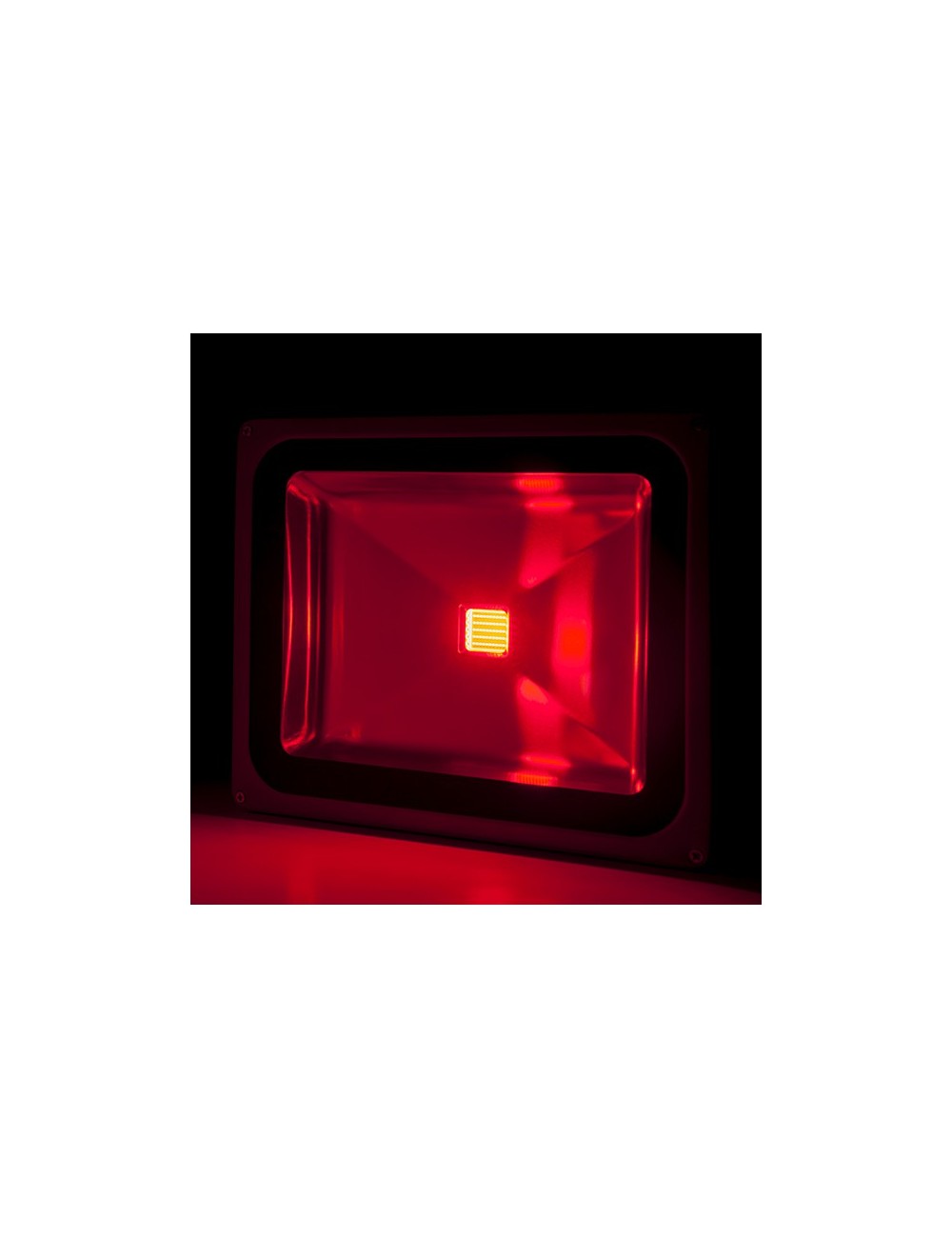 Projecteur LED 50W 4.250Lm IP65 Brico Rouge 40.000H [BQFS29050B-R]