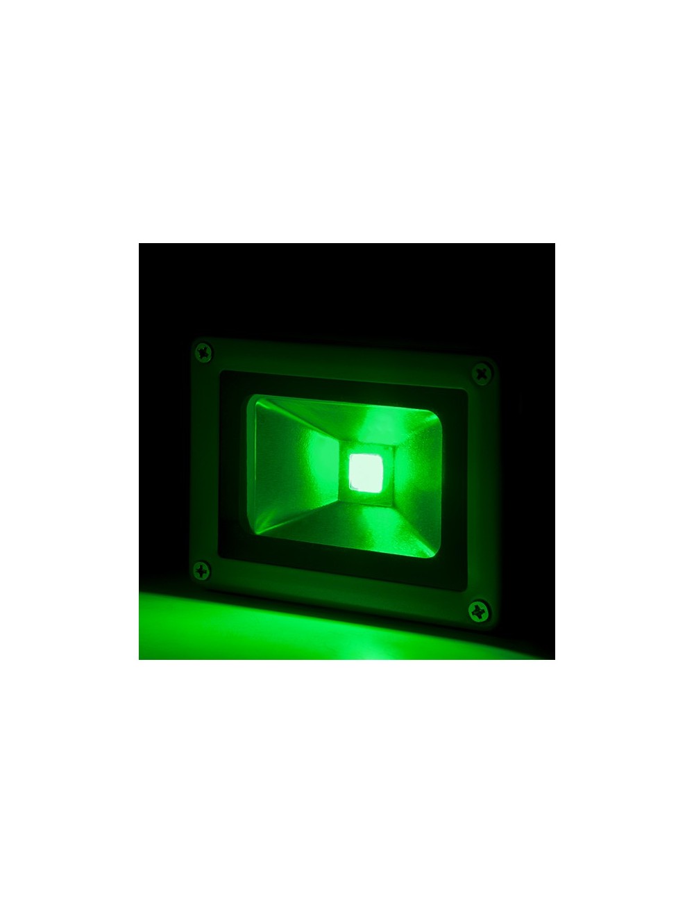 Projecteur LED 10W 850Lm IP65 Brico Vert 40.000H [BQFS11510-G]