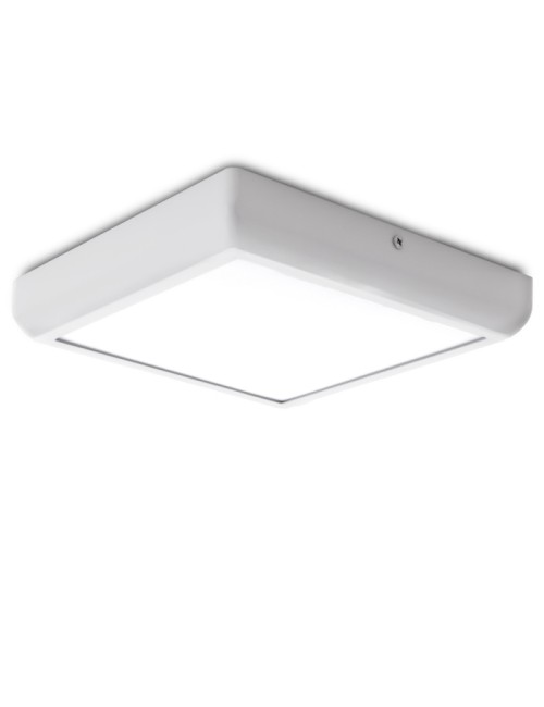 Plafonnier LED 18W 1.440Lm 6000ºK Carré 40.000H [GR-RDMZ02-18W-CW]