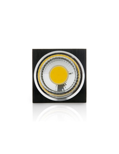 Downlight LED de  Monté En Surface 3W 252.2Lm 3000ºK Carré 40.000H [BF-MZ3002-3W-B-R-WW]