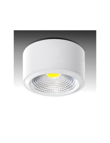 Projecteur Downlight de Monté En Surface  LED 7W 476Lm 4200ºK IP54 40.000H [GR-MZTD02IP54-7W-W]