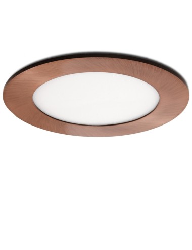 Slimline Downlight 6W 449Lm  3000ºK Rond Bronze 50.000H [GL-CL-R6N-B-WW]