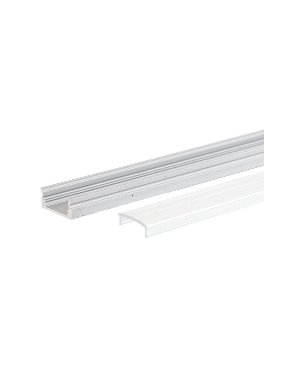 Profil Aluminium Pour Bande LED Diffuseur Transparent LLE-A1707-T x 2M