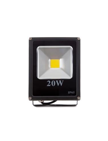 Projecteur LED 20W 1.400Lm 6000ºK IP65 40.000H [HX-FL20-B-CW]