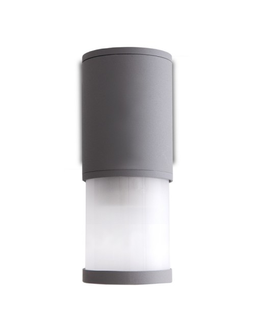 Applique Murale IP65 (Sans lampe) E27  Ø65Mm Gris Aria HO-WLIP65-E27-90-101