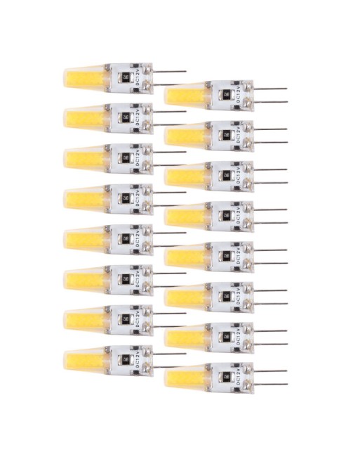 Pack 16 Ampoules LED G4 3W 270Lm 6000ºK 12V Ac/Dc 40.000H [CA-G4-3W-12-CW-PK16-AP]