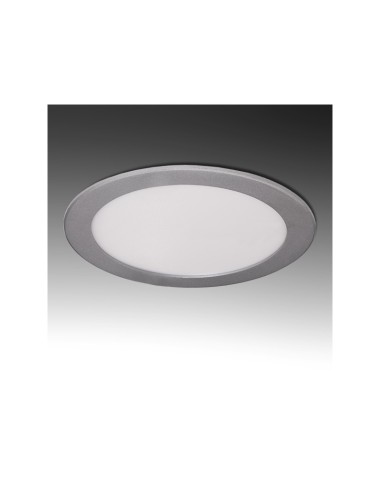 Pack 2 Downlight Mince LED 18W 1350Lm 6000ºK Argent 40.000H [GR-RDP1305-18W-CW-PK2-AP]