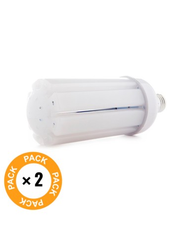 Pack 2 Ampoules LED E27 30W 2600Lm 6000ºK Epistar 50.000H [SL-YMD03-30W-CW-PK2-AP]