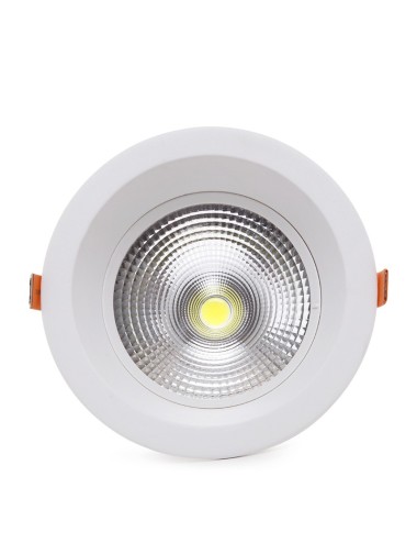 Projecteur Downlight Rond LED 18W 1.800Lm 6000ºK Anti-Éblouissement UGR19 40.000H [HO-DL-AD-COB-18W-CW]