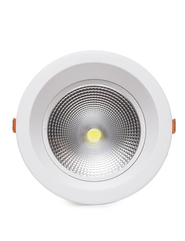 Projecteur Downlight Rond LED 20W 2.000Lm 6000ºK Anti-Éblouissement UGR19 40.000H [HO-DL-AD-COB-20W-CW]