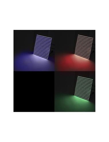 Pixel LED 16X16Cm 256 Pîxels 5VDC 77W IP30 RVB