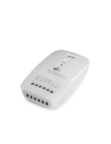 Controlateur Wifi Bande de LED -Deux En Un - RVBW/RVB-Cct - Compatible Alexa