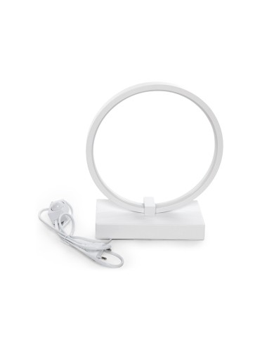 Lampe De Table 15W  935Lm 4200ºK LED Circle Dimmable 40.000H [HO-LM-CIRCLE-20W-W]