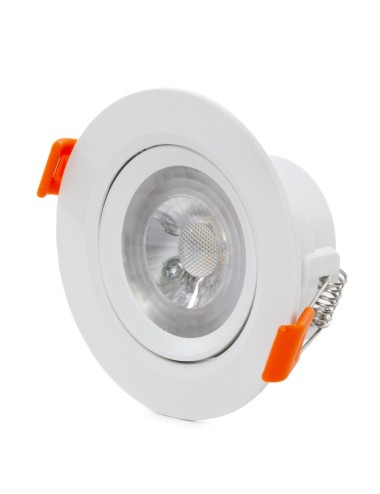 Projecteur Downlight Rond LED 7W 630Lm 6000ºK 40.000H [LM-4203-CW]