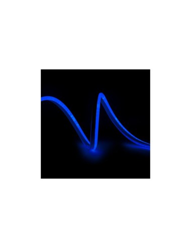 Tuyau LED \"Neon Flex\" 4W 220V 6x12mm SMD2835 120/M x1M 40.000H [CA-NF6X12-B]- Bleu