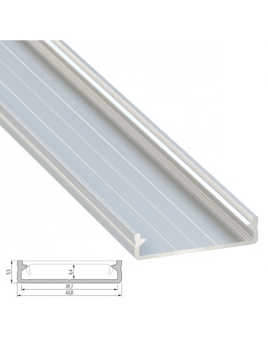 Profil Aluminium Type SOLIS 2,02M