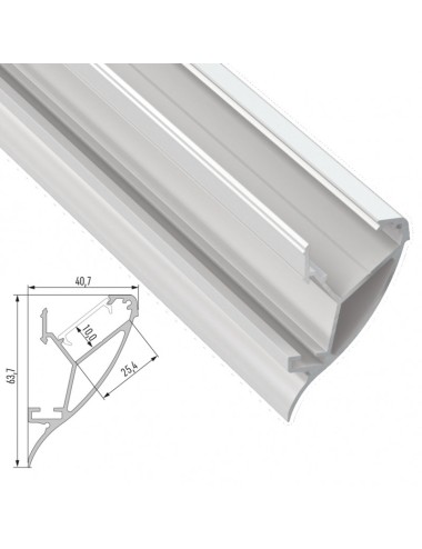 Profil Aluminium  CONVA 2,02M