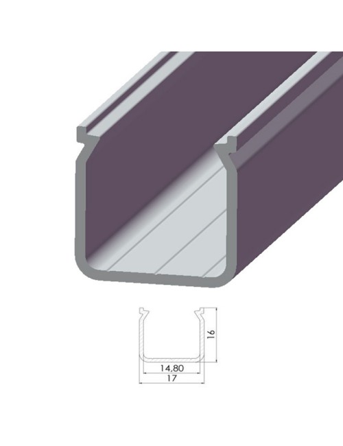 Profil Aluminium Type ECO P04 1,00M