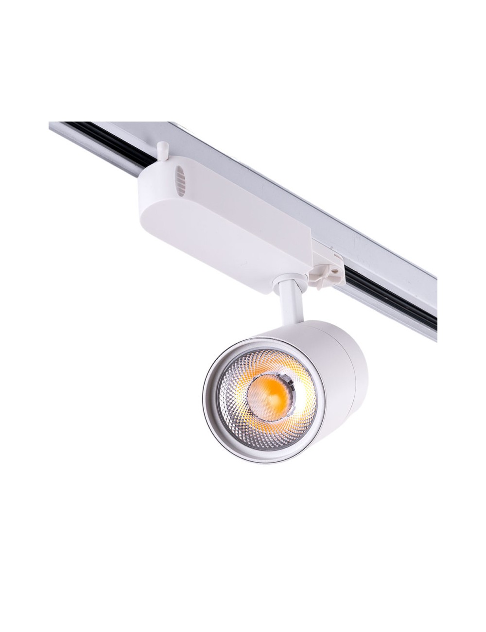 Éclairage sur rail LED 30W 2.700Lm 6000ºK 3 Phases 40.000H [HO-FC-3F-30W-W-CW]