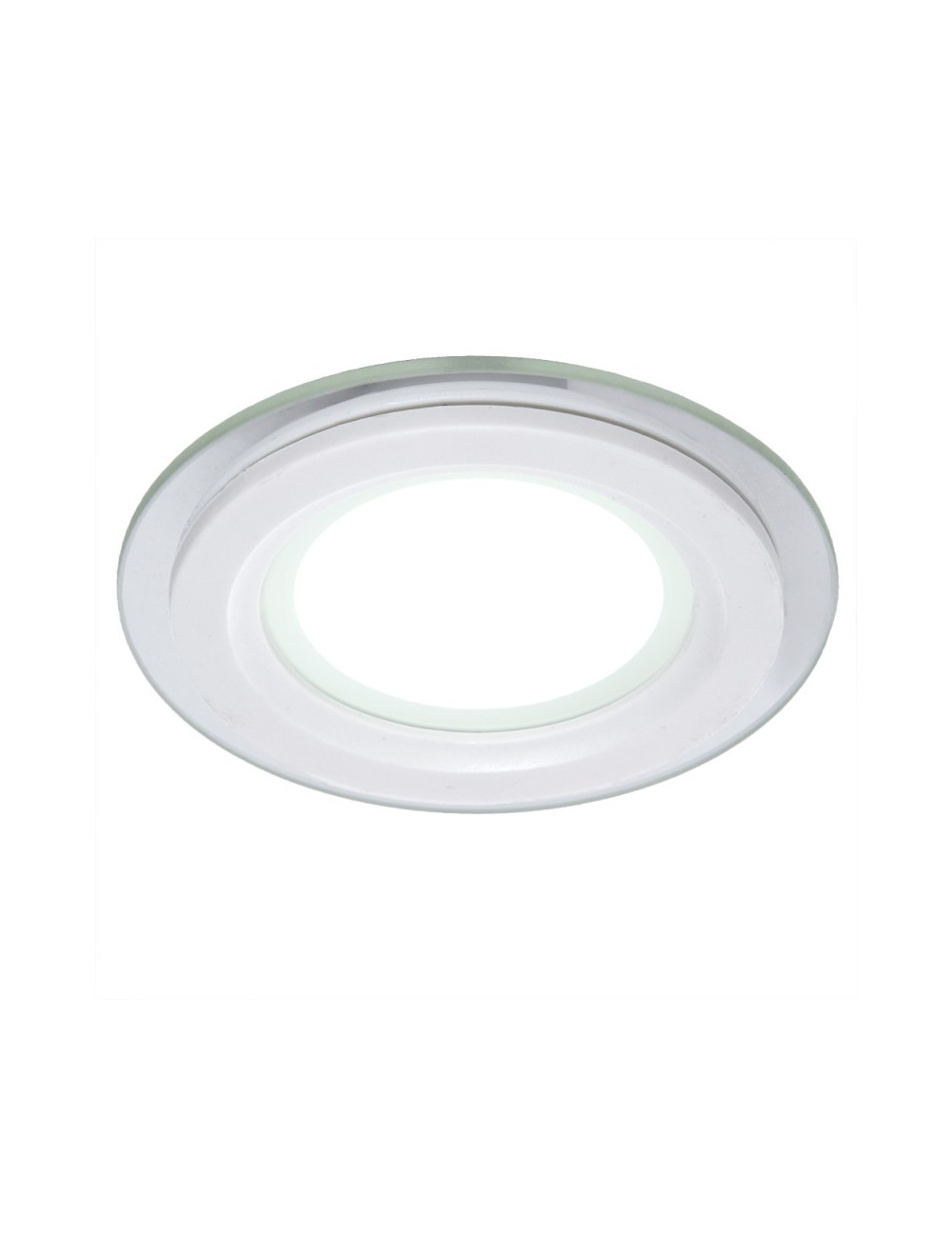 Downlight LED 6W 450Lm 6000ºK Rond   Verre  Ø95Mm 40.000H [GR-MB01-6W-CW]