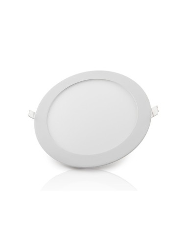 Pack 5 Downlight Mince LED 20W 1.800Lm 6000ºK Rond 40.000H [PE-1027P5-CW]