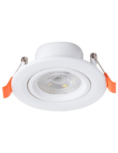 Projecteur Downlight Rond LED 7W 600Lm 6000ºK 38º 40.000H [HO-IN-DL7W-CW]