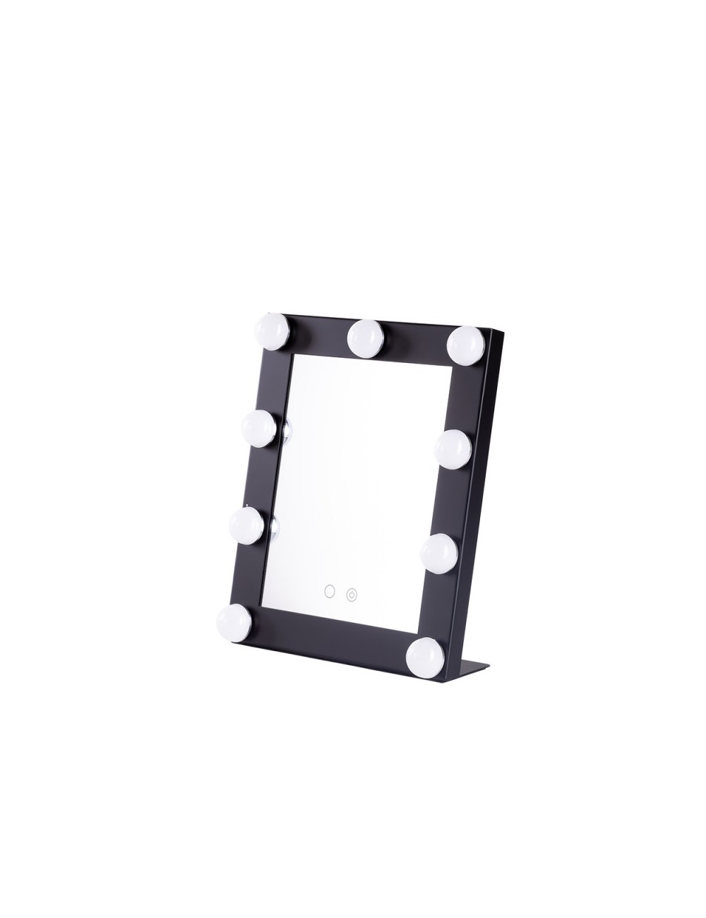 Miroir de maquillage éclairé LED 4200ºK 25x29Cm Noir 40.000H [SUN-KRS250290-B]