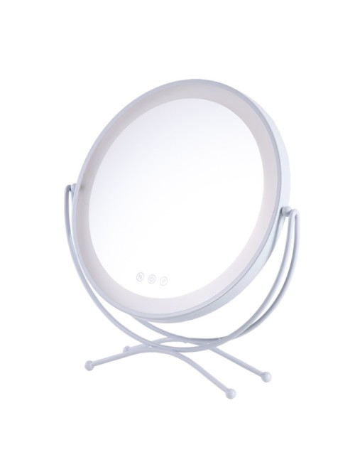 Miroir de maquillage éclairé LED 4200ºK 48x43Cm Blanc40.000H [SUN-KRS-430A-W]