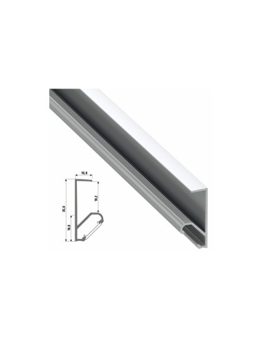 Profil Aluminium Type Q18 2,02M