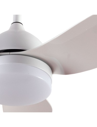 Ventilateur De Plafonnierd 48W 4.800Lm Éclairage Led 5 Vitesses Télécommande 50.000H Rotation réversible (été/hiver)