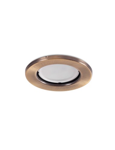 Bague Projecteur Downlight Rond \"Sara\" Acier 81mm - latonado