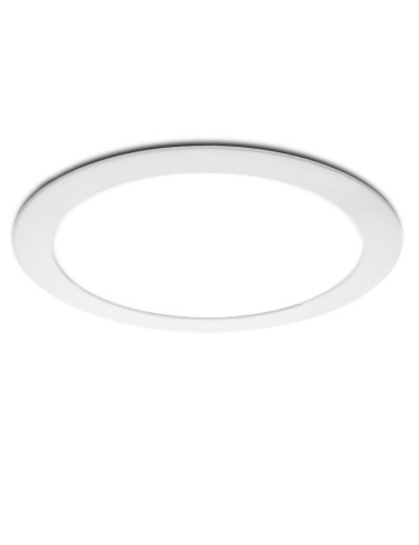 Pack 2 Downlight Mince LED 20W 1.800Lm 6000ºK Rond 40.000H [PE-1011P2-CW]